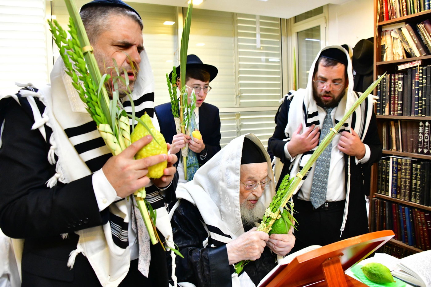 הגרמ"צ ברגמן בנטילת לולב