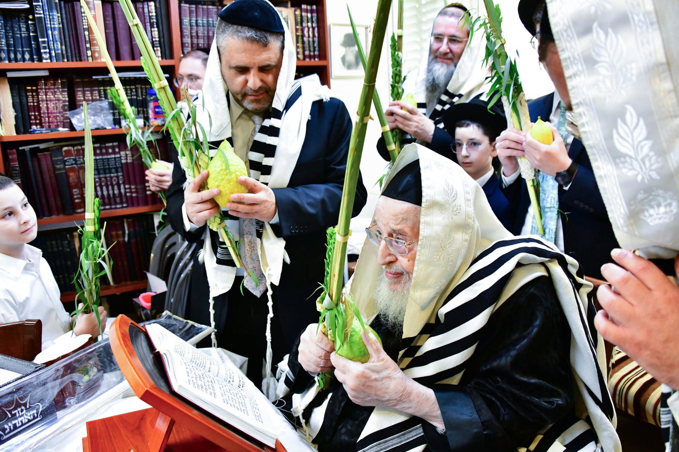 הגרמ"צ ברגמן בנטילת לולב