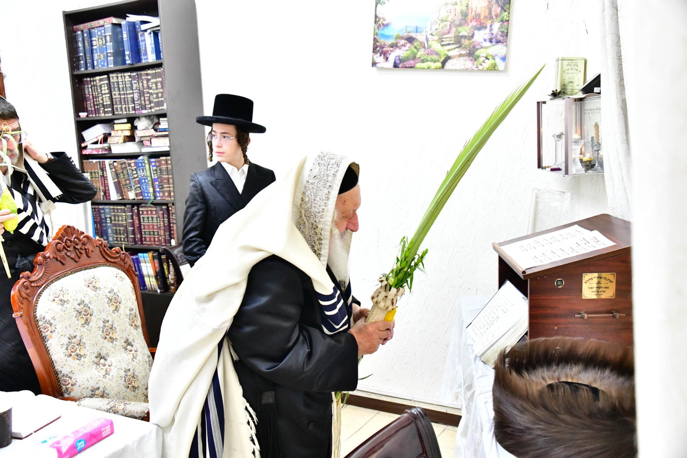 האדמו"ר מנאראל בעבודת הנענועים