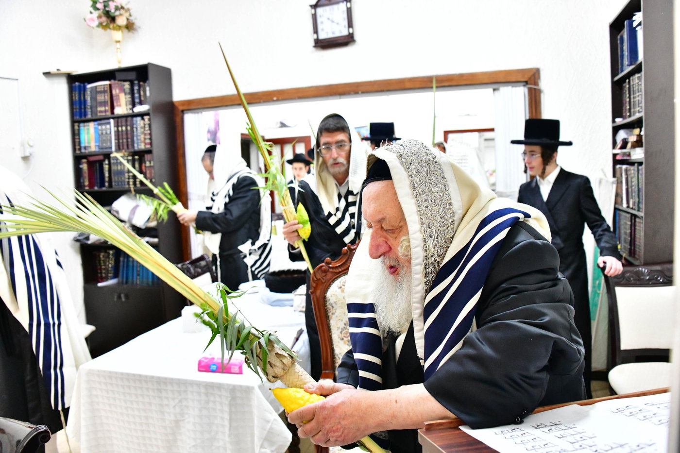 האדמו"ר מנאראל בעבודת הנענועים