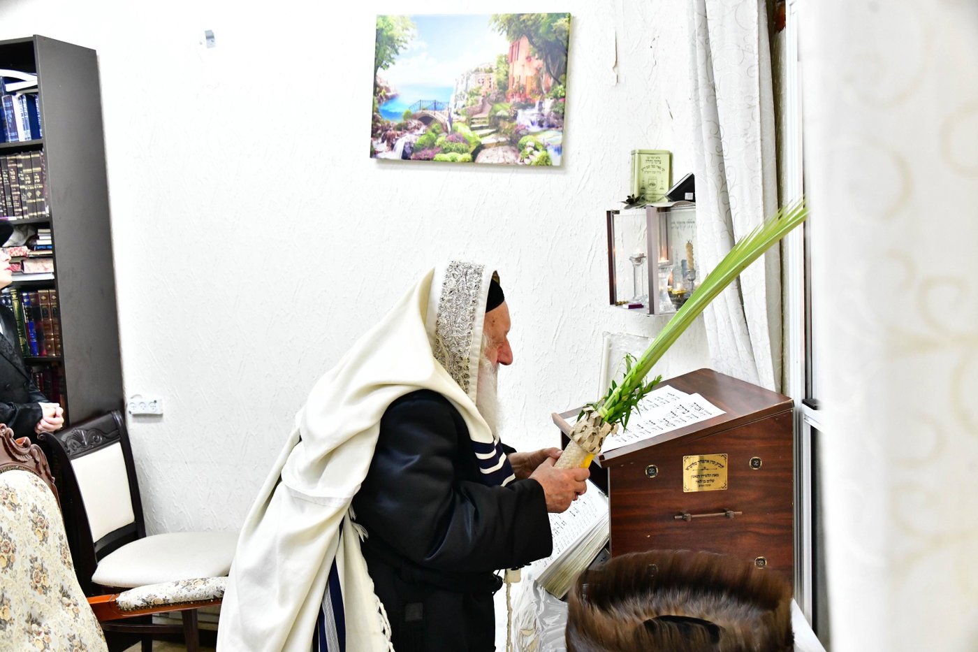 האדמו"ר מנאראל בעבודת הנענועים