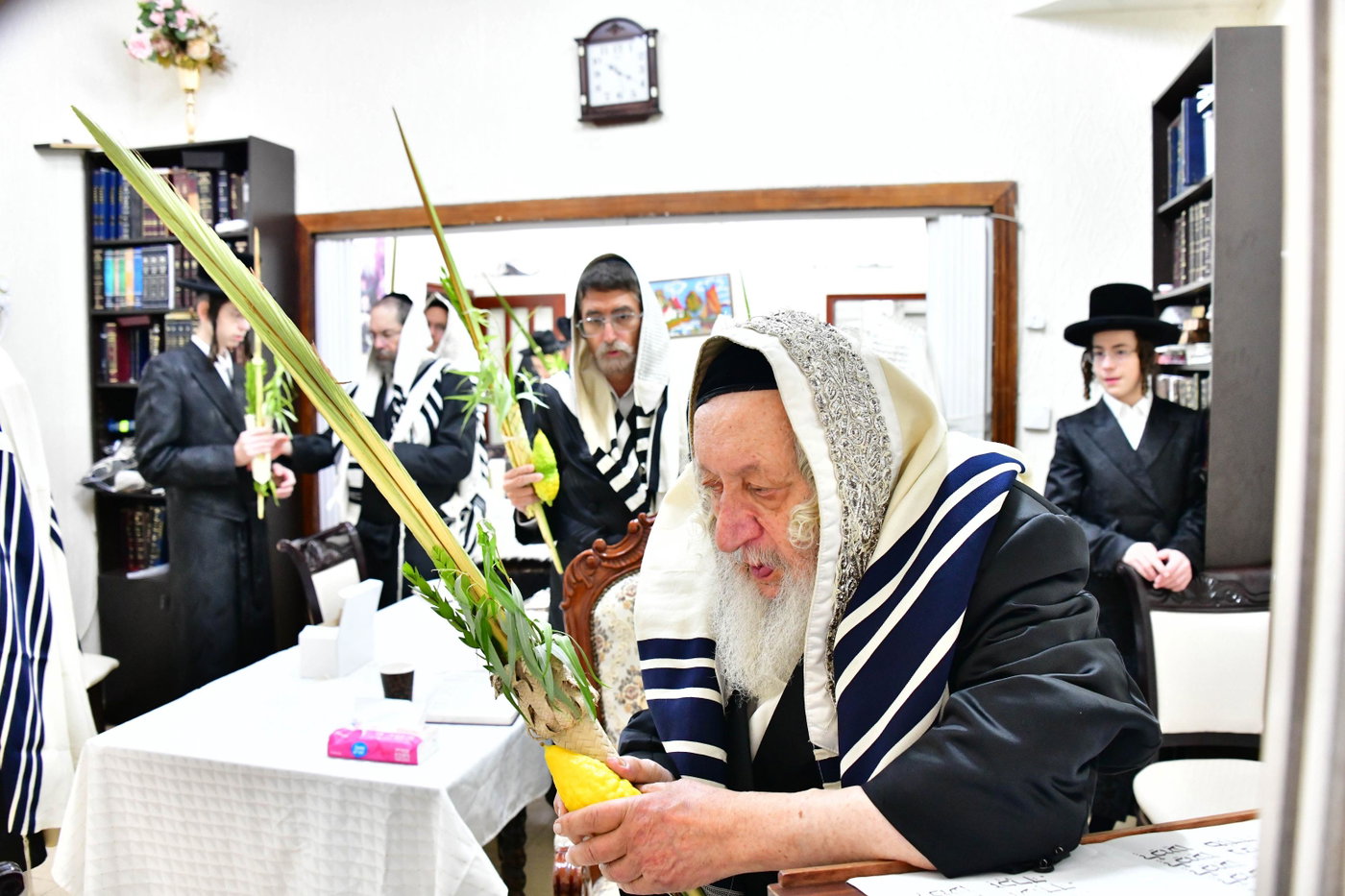 האדמו"ר מנאראל בעבודת הנענועים