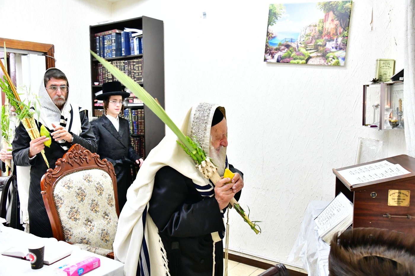 האדמו"ר מנאראל בעבודת הנענועים