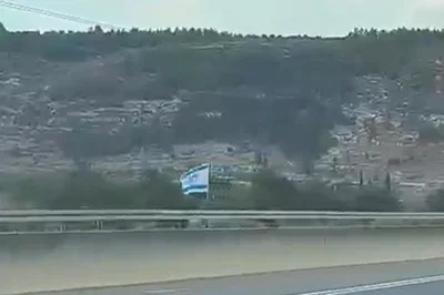 בושה וחרפה: מאות דגלי ישראל שנתלו בצפון הארץ - נתלשו על ידי ערבים