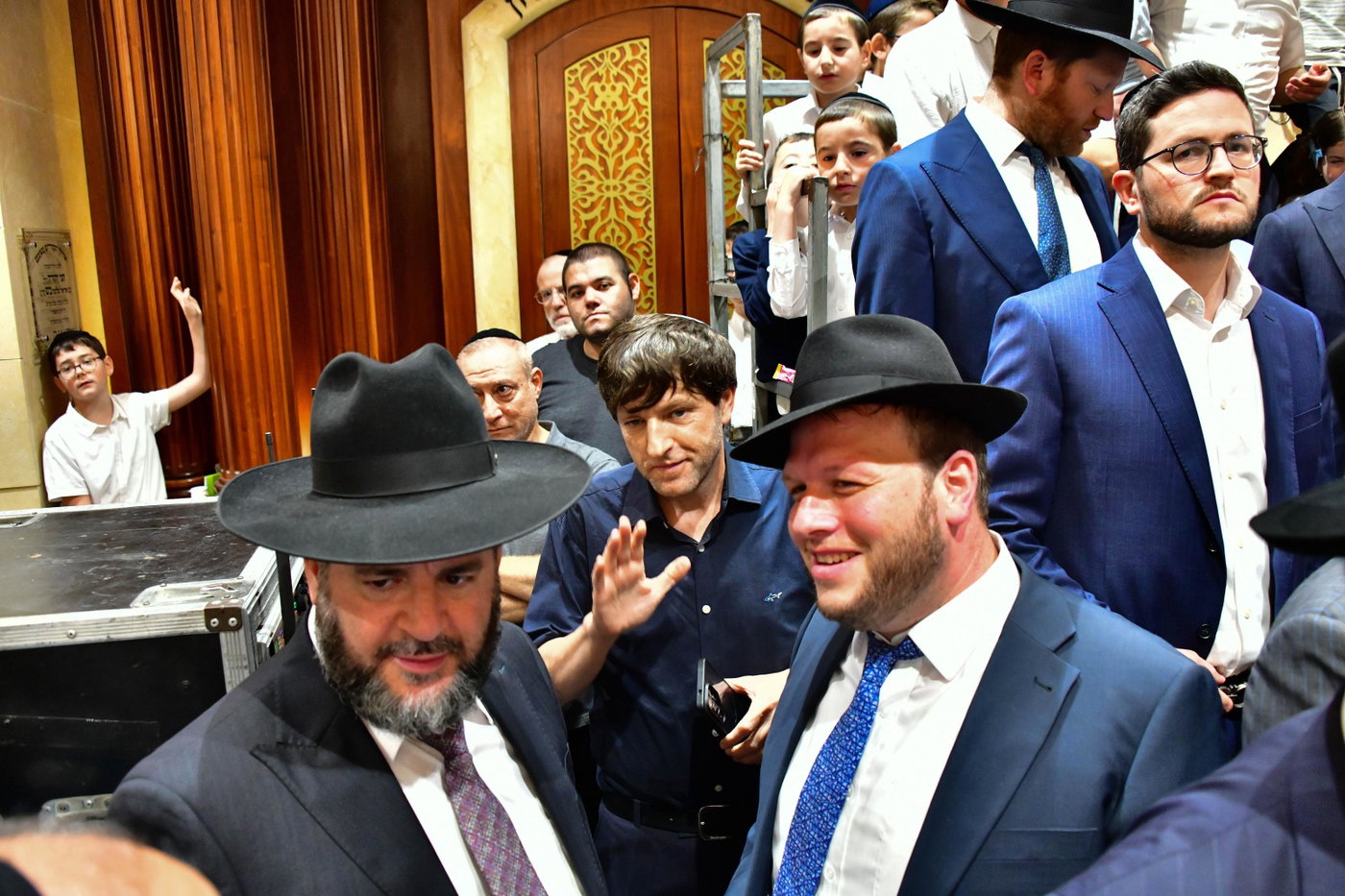 הקבלת פני רבו בישיבת חברון