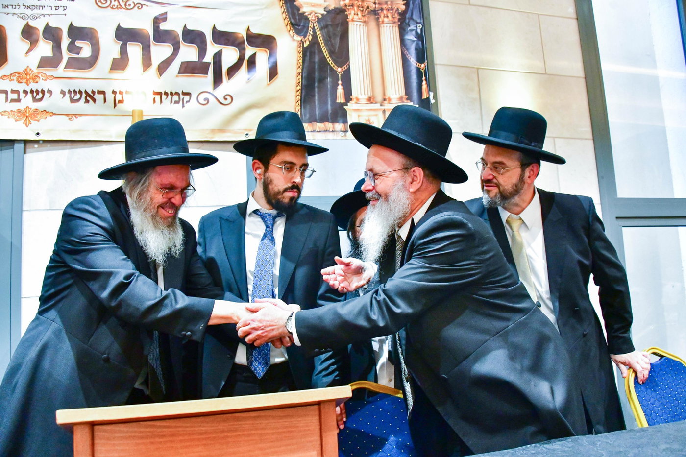 הקבלת פני רבו בישיבת חברון