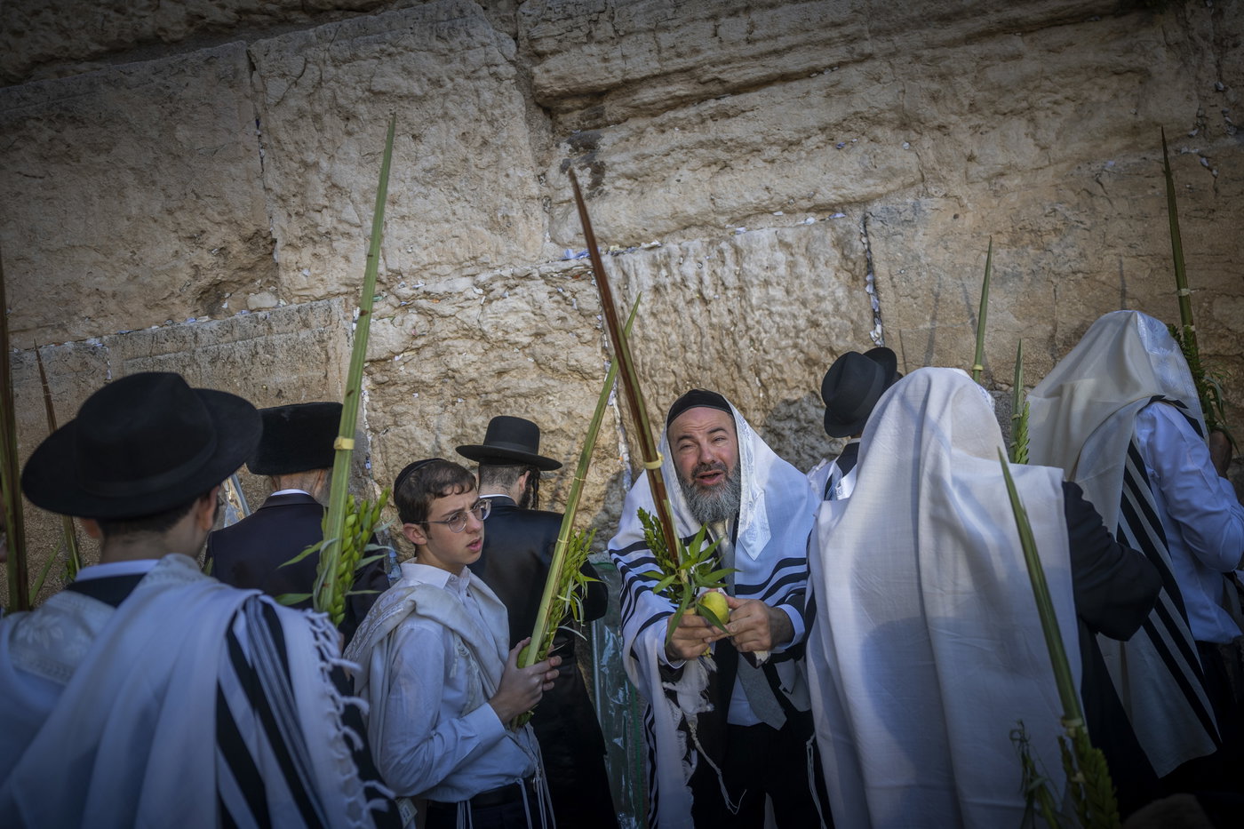 מעמד ברכת כהנים בכותל המערבי