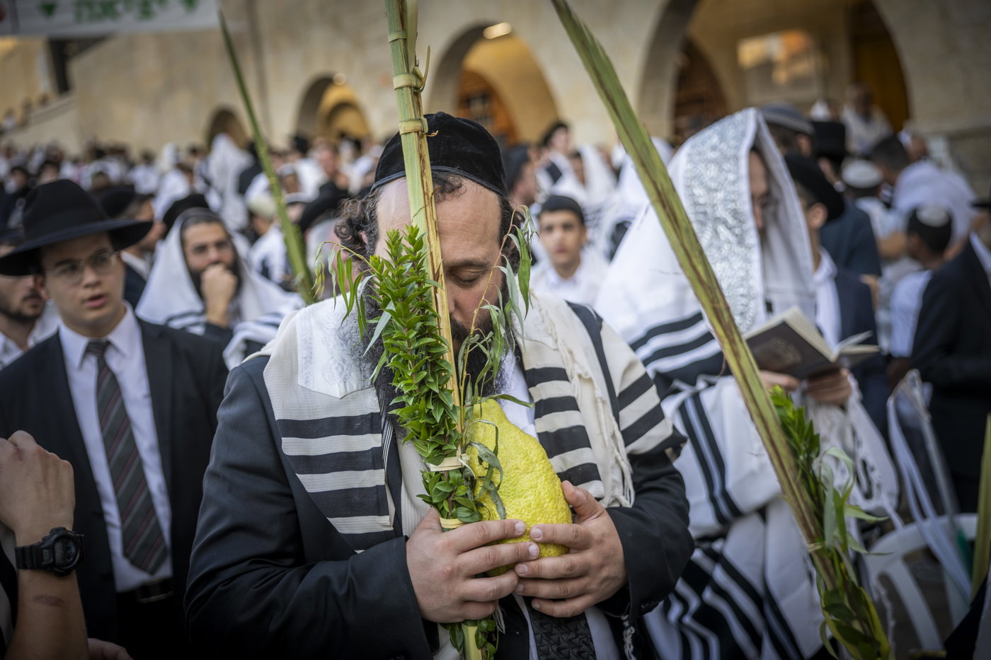 מעמד ברכת כהנים בכותל המערבי