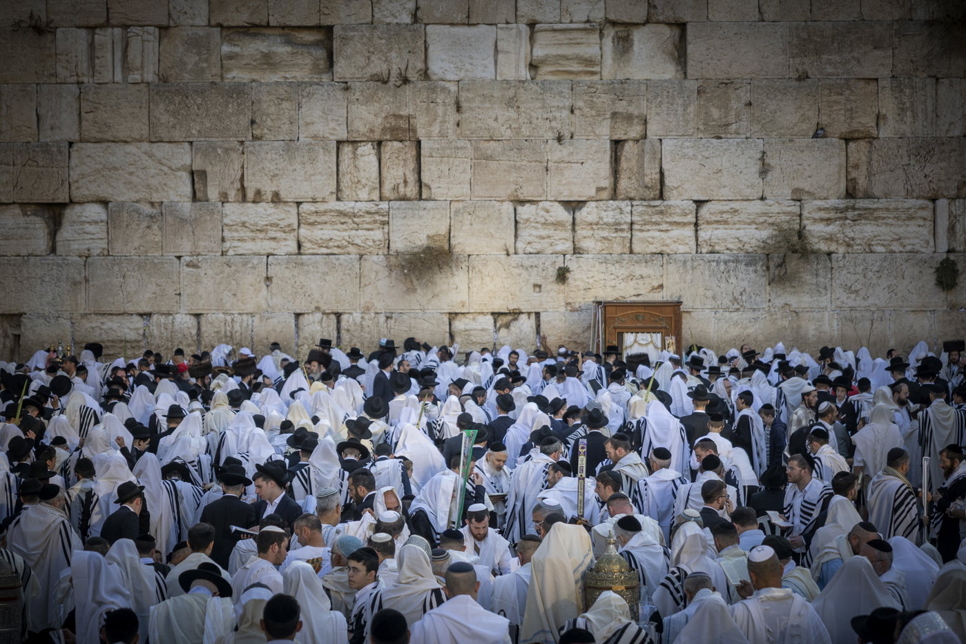מעמד ברכת כהנים בכותל המערבי