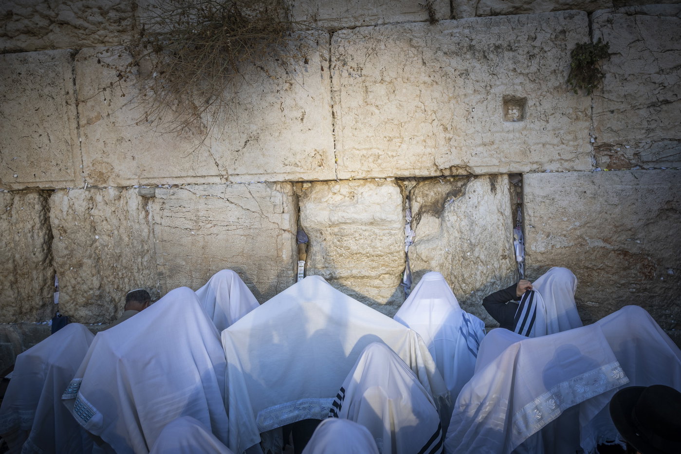מעמד ברכת כהנים בכותל המערבי