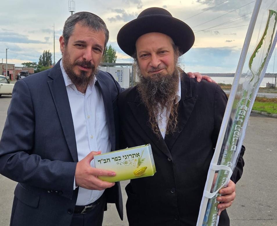 קרלינסקי עם הרב ויגלר