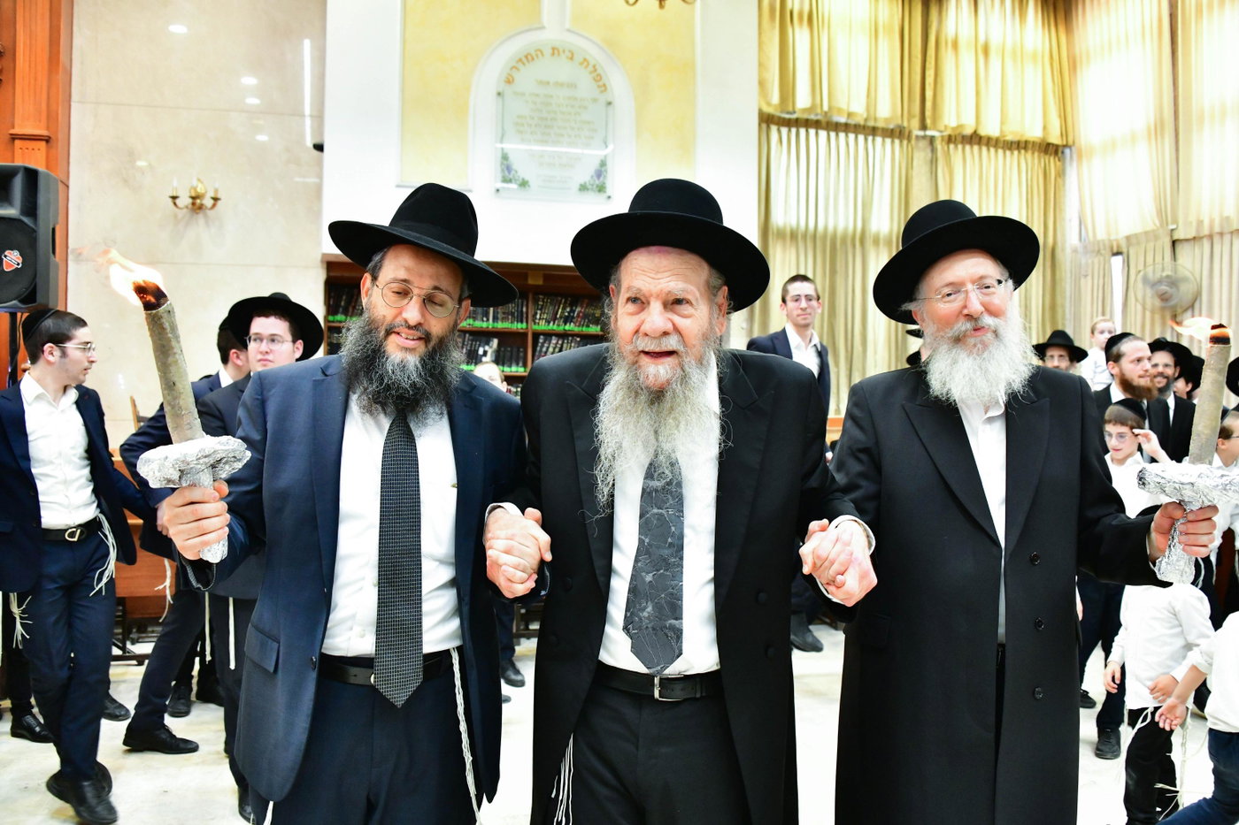 הגרמ"ש אדלשטיין בשמחת בית השואבה