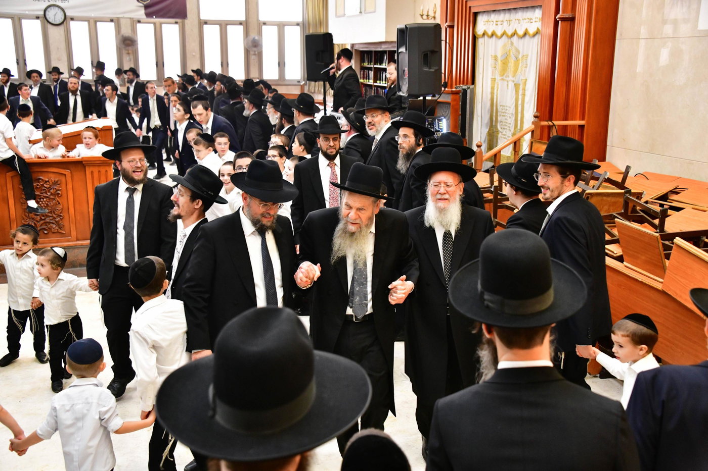 הגרמ"ש אדלשטיין בשמחת בית השואבה
