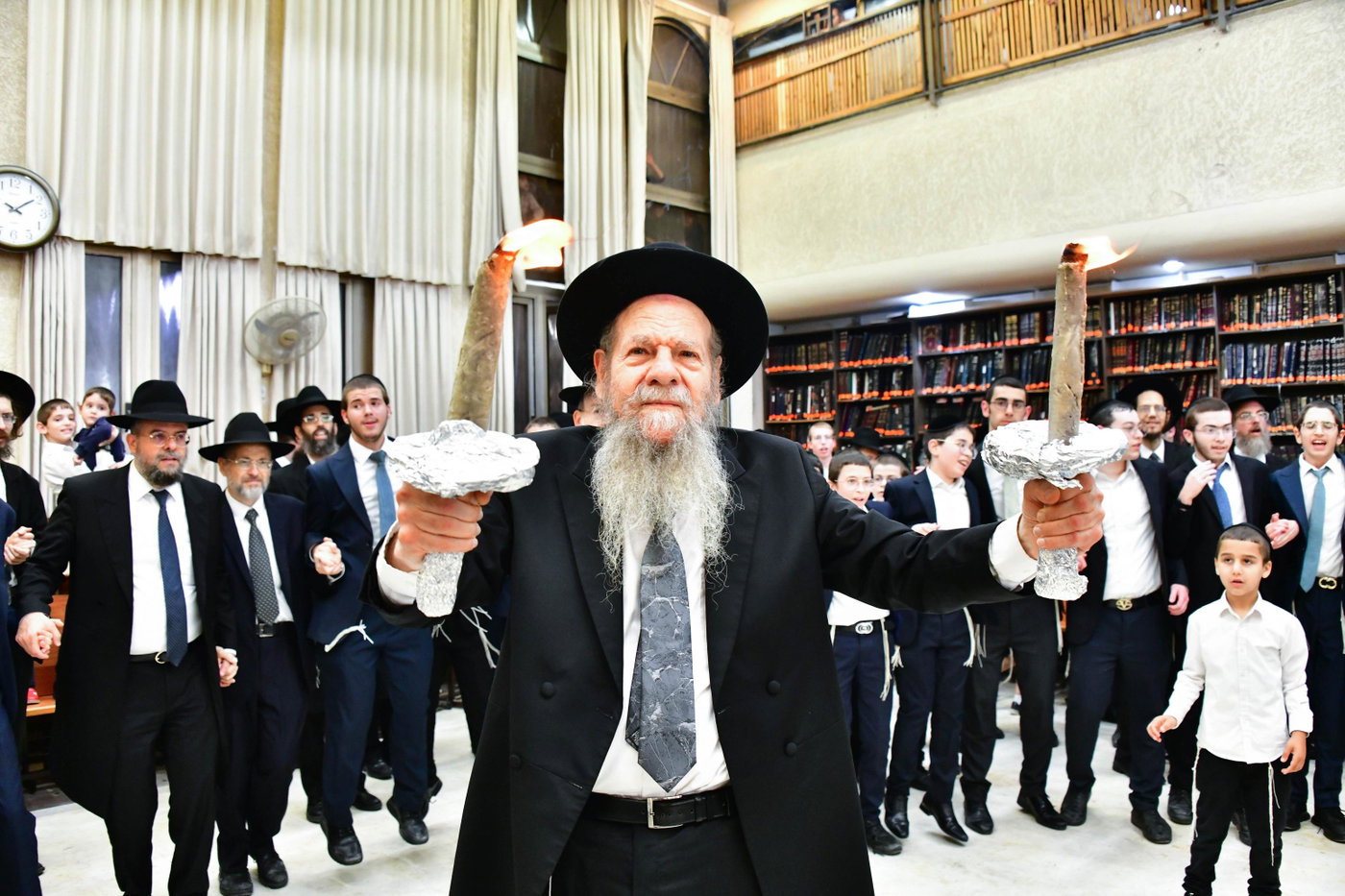 הגרמ"ש אדלשטיין בשמחת בית השואבה