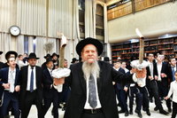 הגרמ"ש אדלשטיין בשמחת בית השואבה