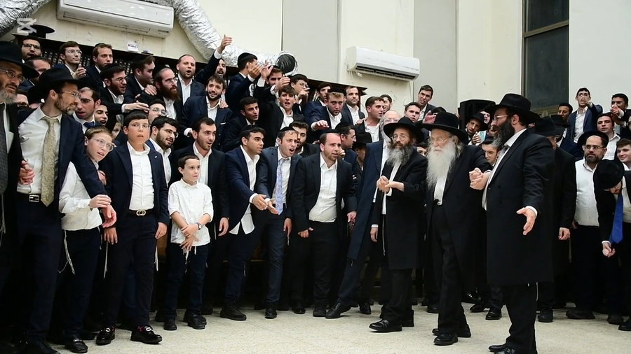 הגר"צ רוטברג בשמחת בית השואבה