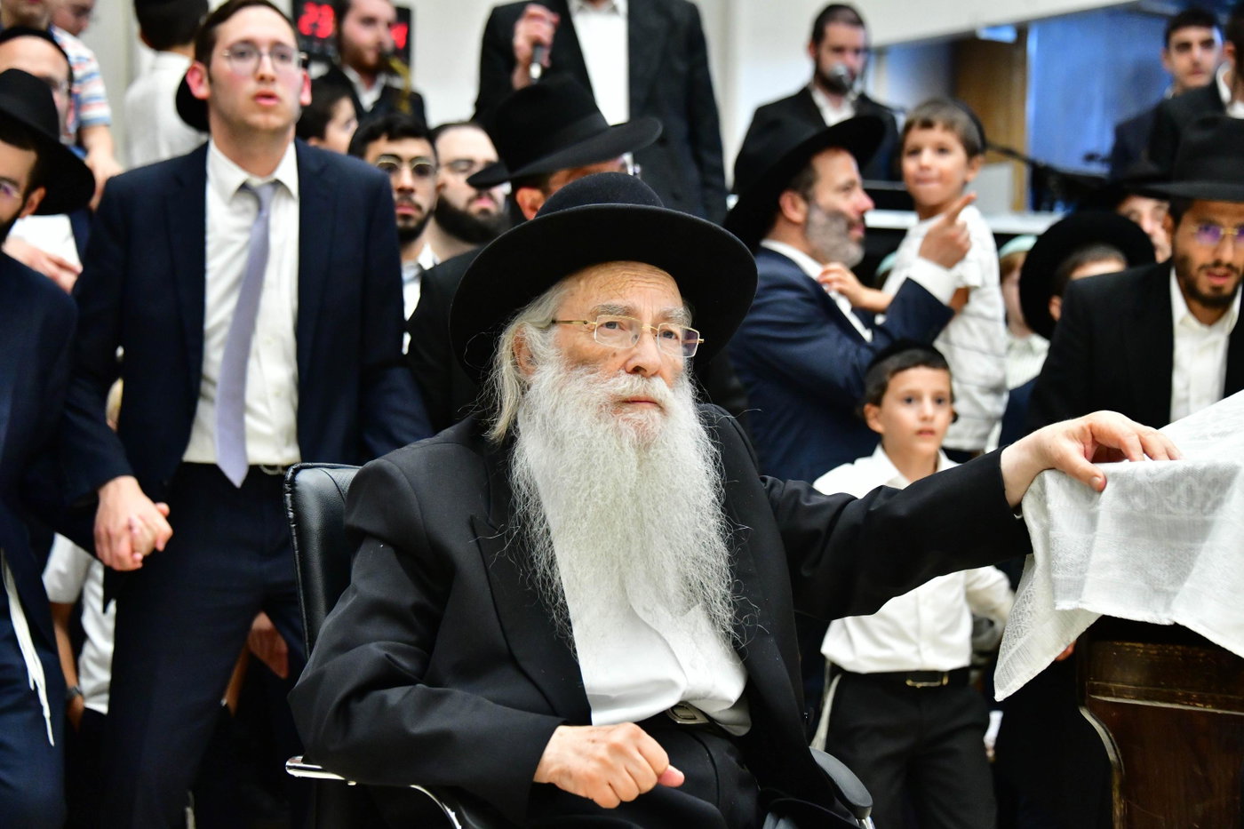 הגר"צ רוטברג בשמחת בית השואבה