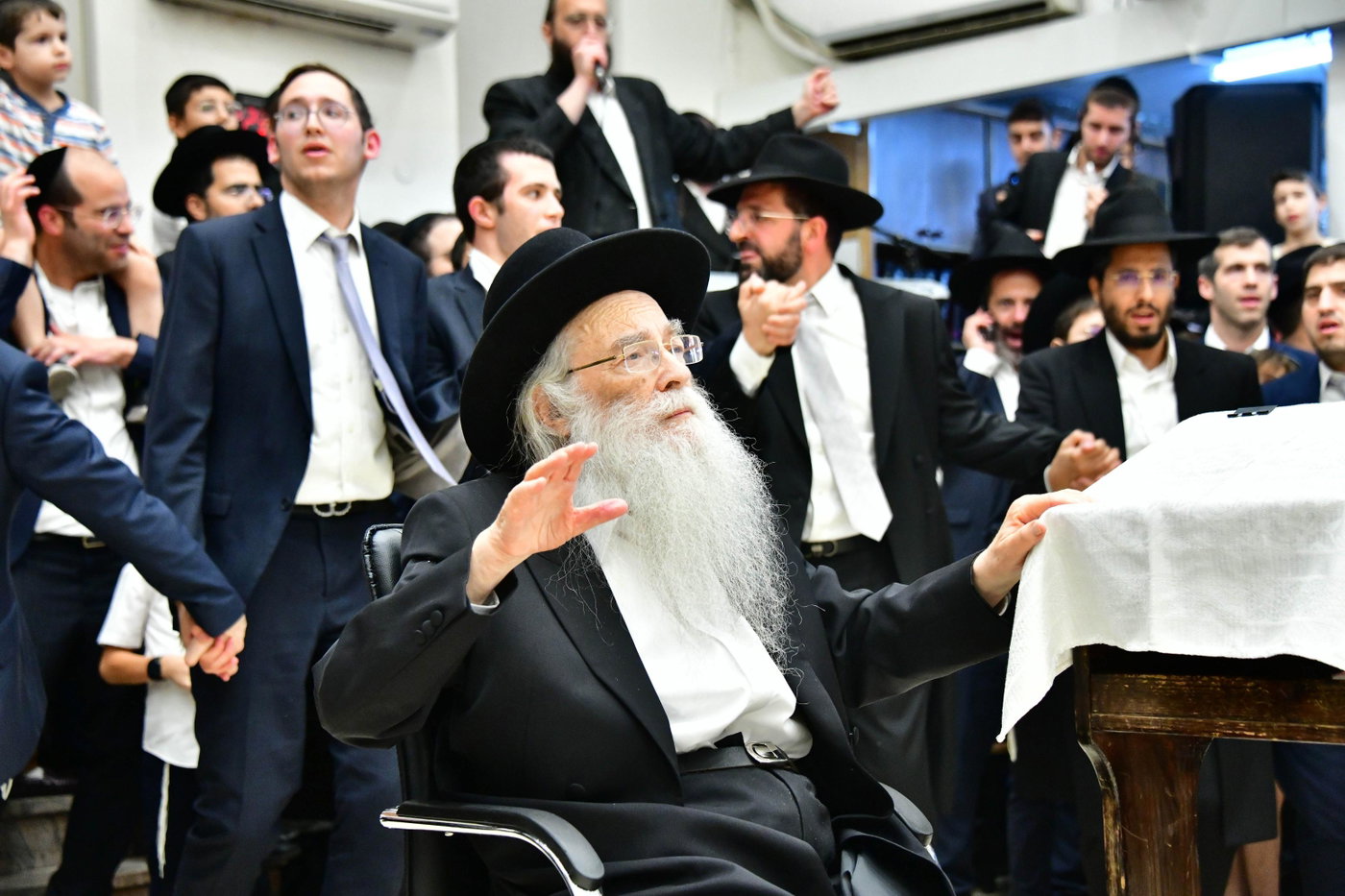 הגר"צ רוטברג בשמחת בית השואבה