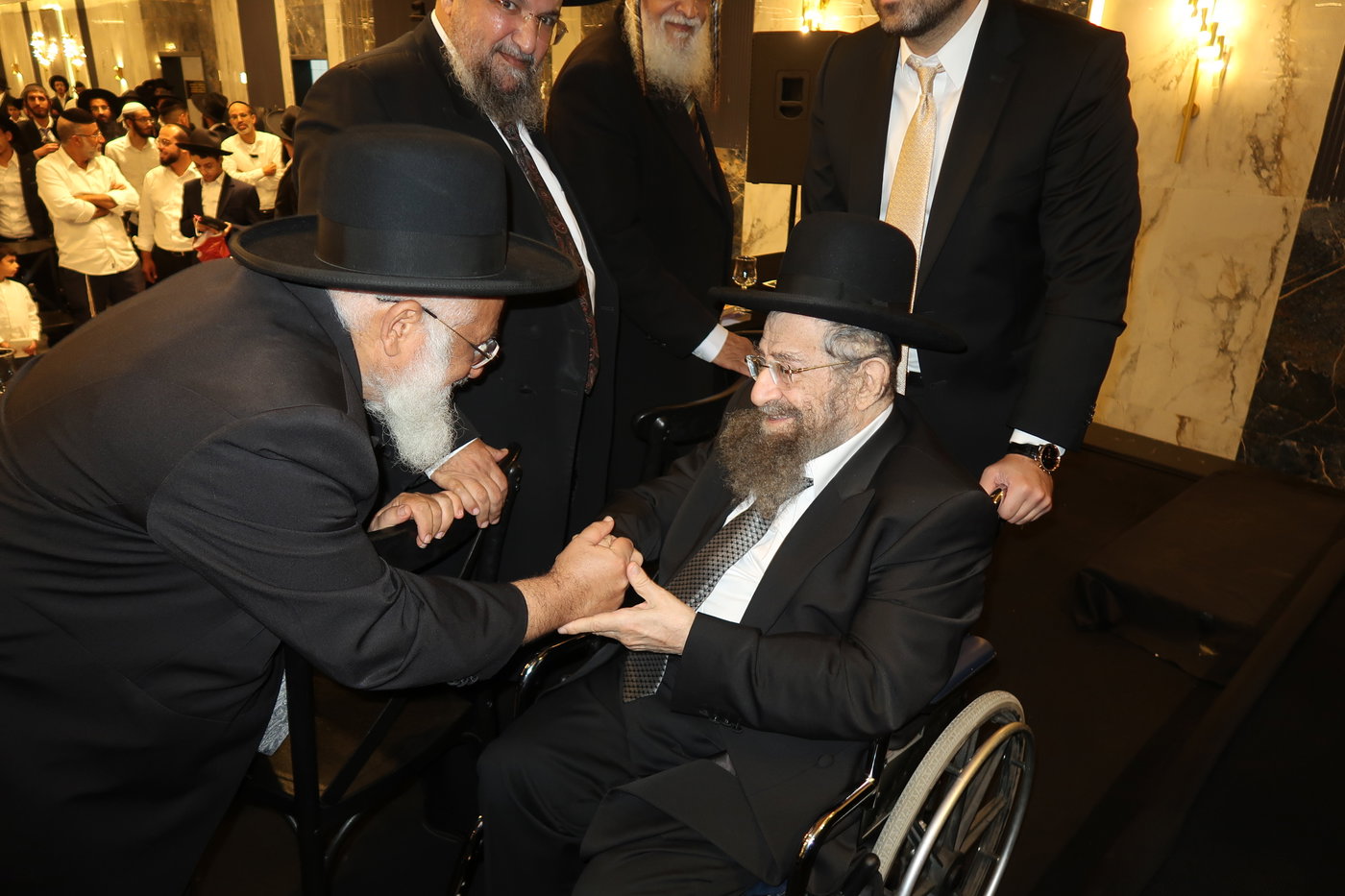 הקבלת פני רבו אצל הגר"י רצאבי 