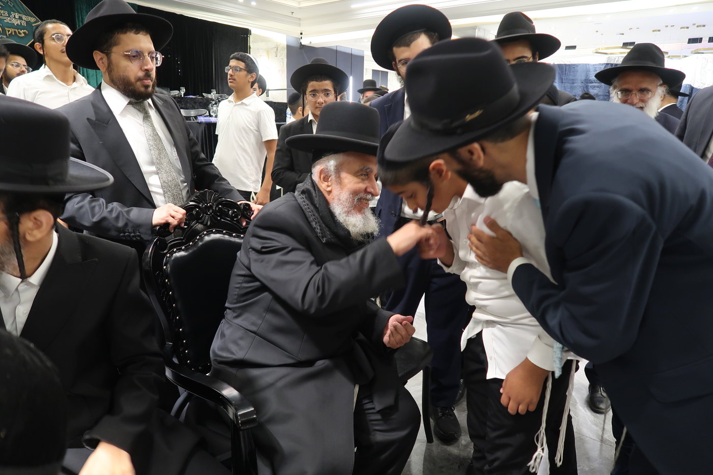 הקבלת פני רבו אצל הגר"י רצאבי 