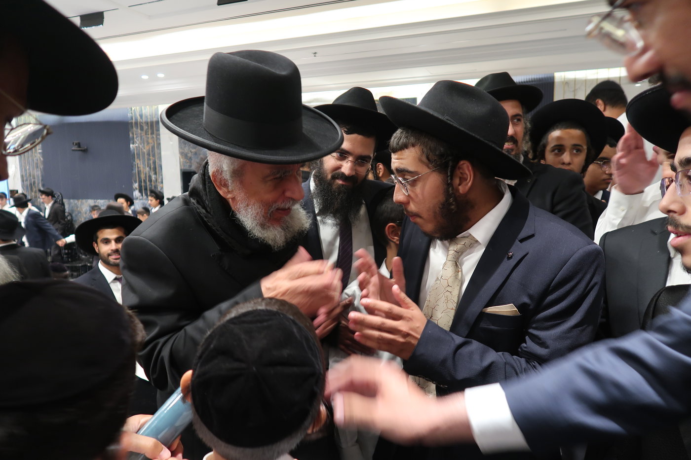 הקבלת פני רבו אצל הגר"י רצאבי 
