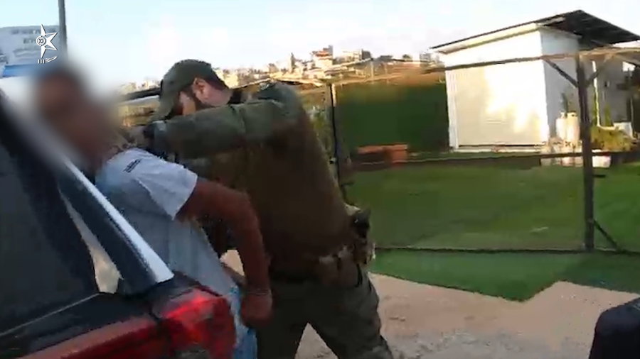רגעי המעצר הדרמטיים