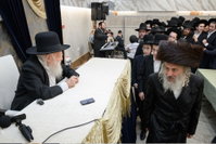 הקבלת פני רבו אצל הגר"צ פרידמן