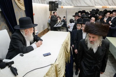 הקבלת פני רבו אצל הגר"צ פרידמן