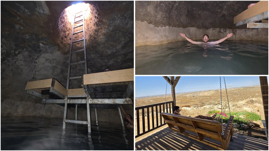 הבור העתיק המחודש במצפה אש"ש