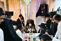 שמחת בית השואבה בחצה"ק מעז'בוז