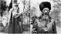 הראי"ה קוק והגה"צ רבי איצ'לה בלאזר זצוק"ל בגרם המדרגות ההיסטורי