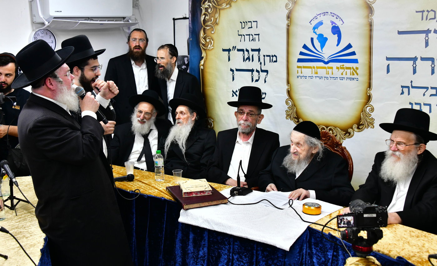 הקבלת פני רבו אצל הגר"ד לנדו