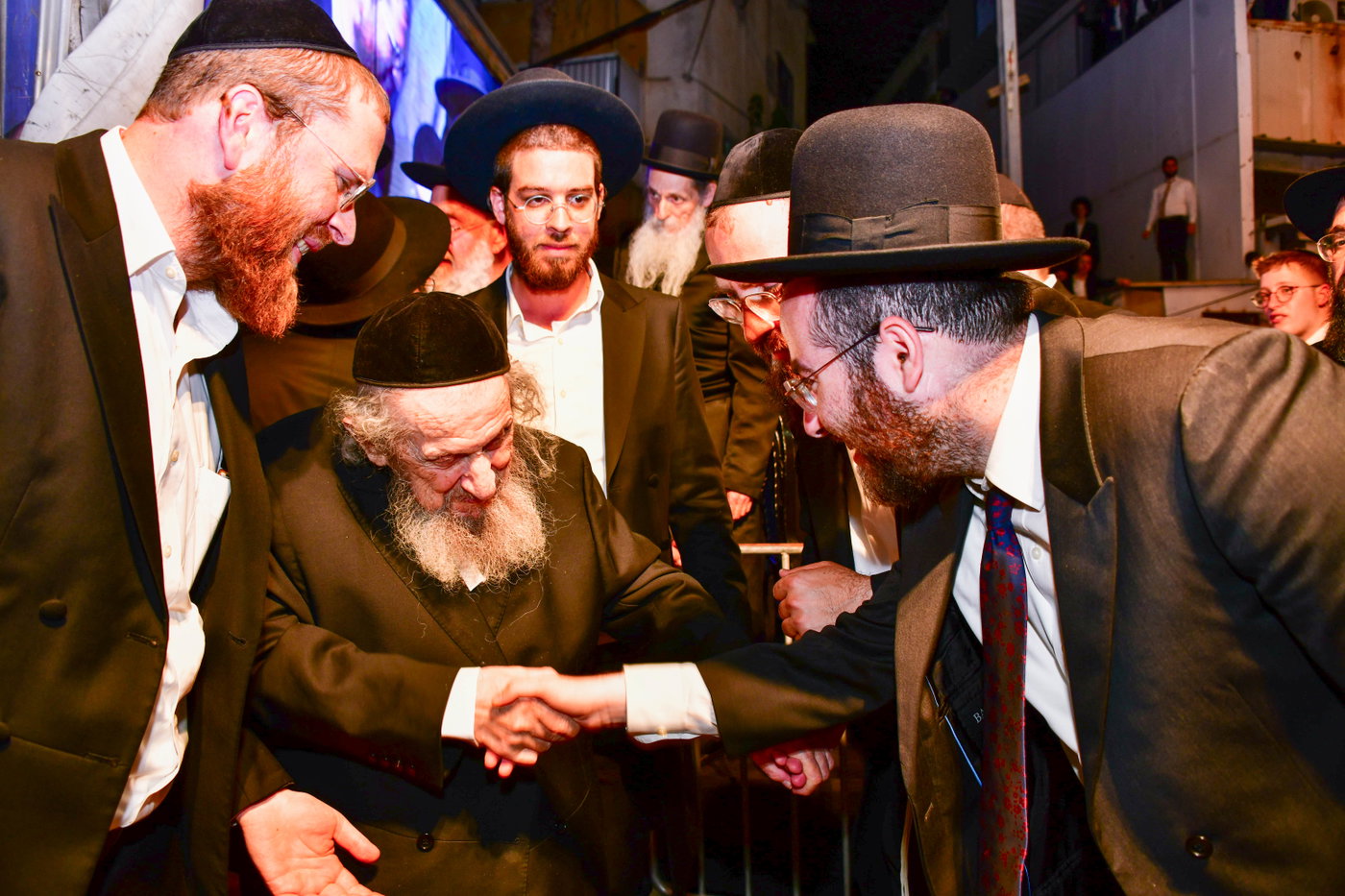 הקבלת פני רבו אצל הגר"ד לנדו