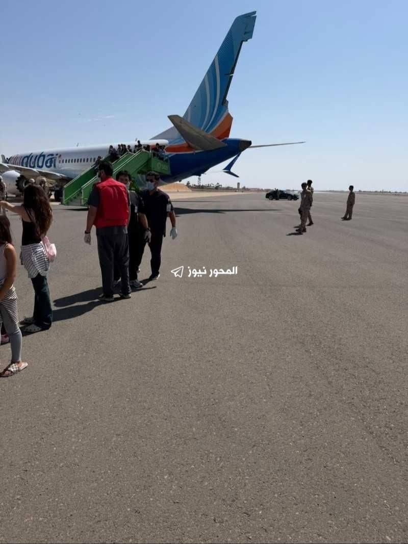 כנף המטוס נשברה בנחיתה