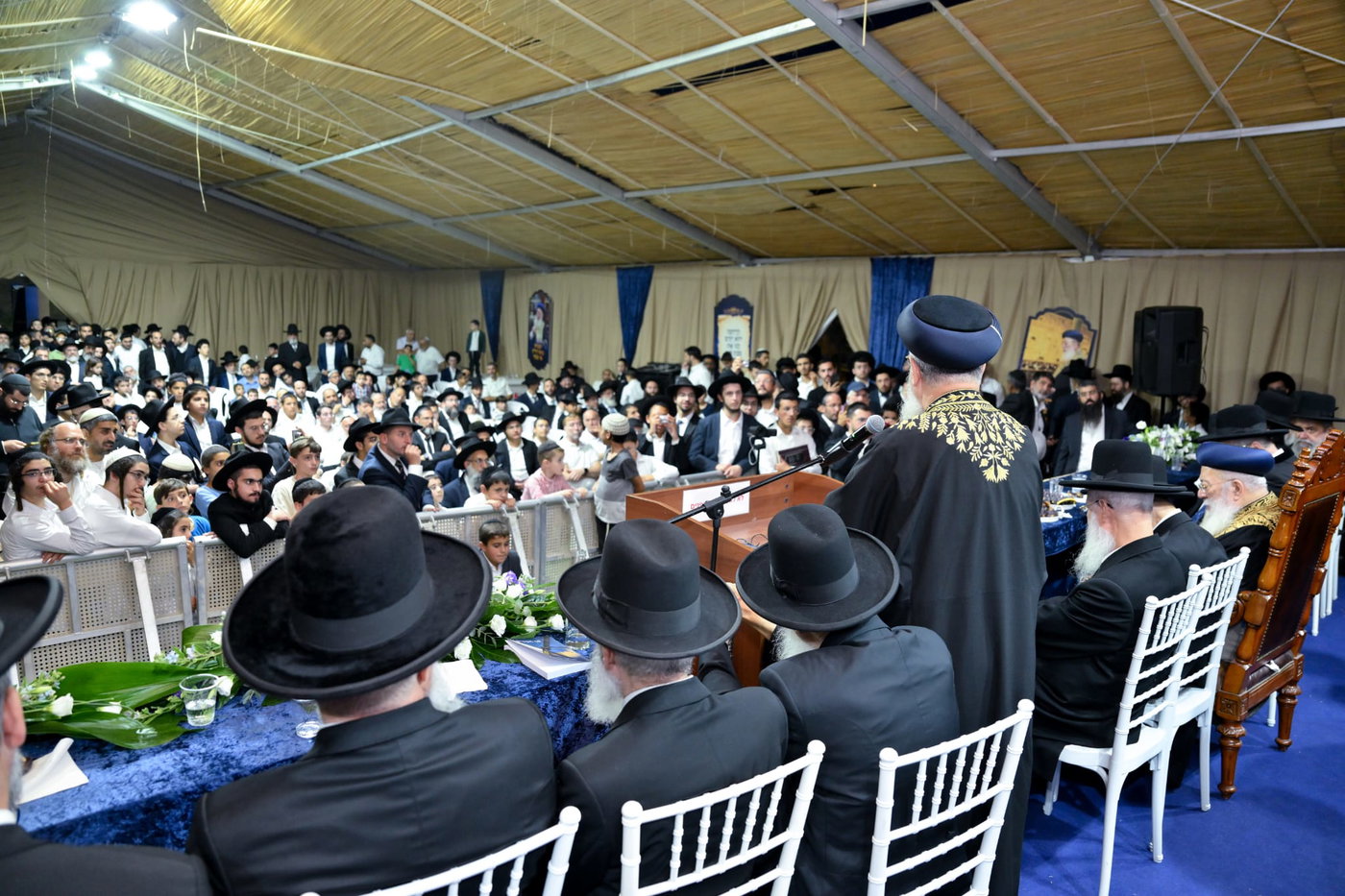 הקבלת פני רבן אצל הראש"ל הגר"ש עמאר 