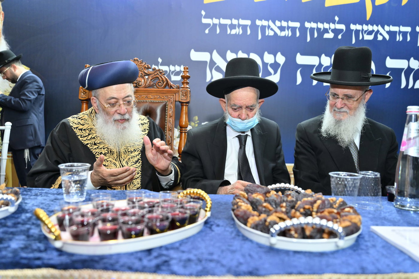 הקבלת פני רבן אצל הראש"ל הגר"ש עמאר 