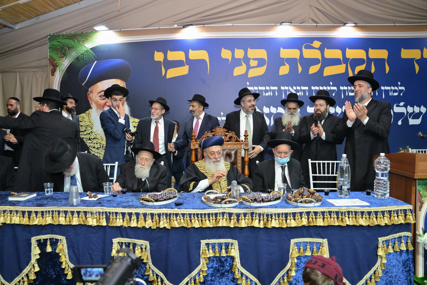 הקבלת פני רבן אצל הראש"ל הגר"ש עמאר 