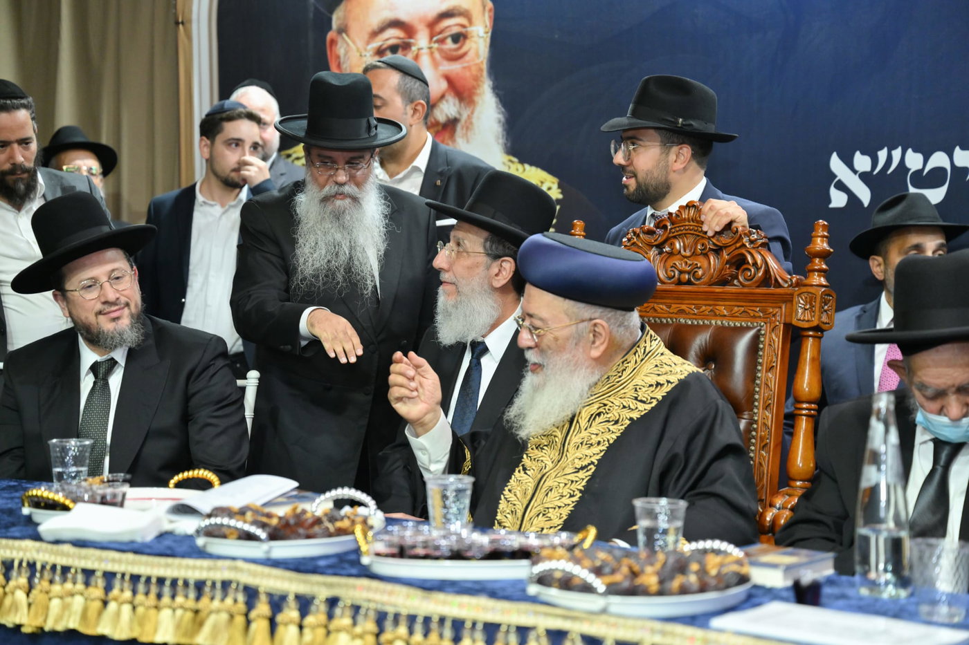 הקבלת פני רבן אצל הראש"ל הגר"ש עמאר 