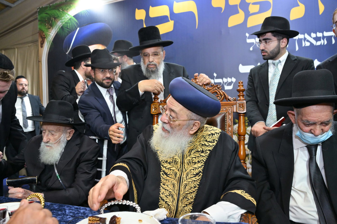 הקבלת פני רבן אצל הראש"ל הגר"ש עמאר 