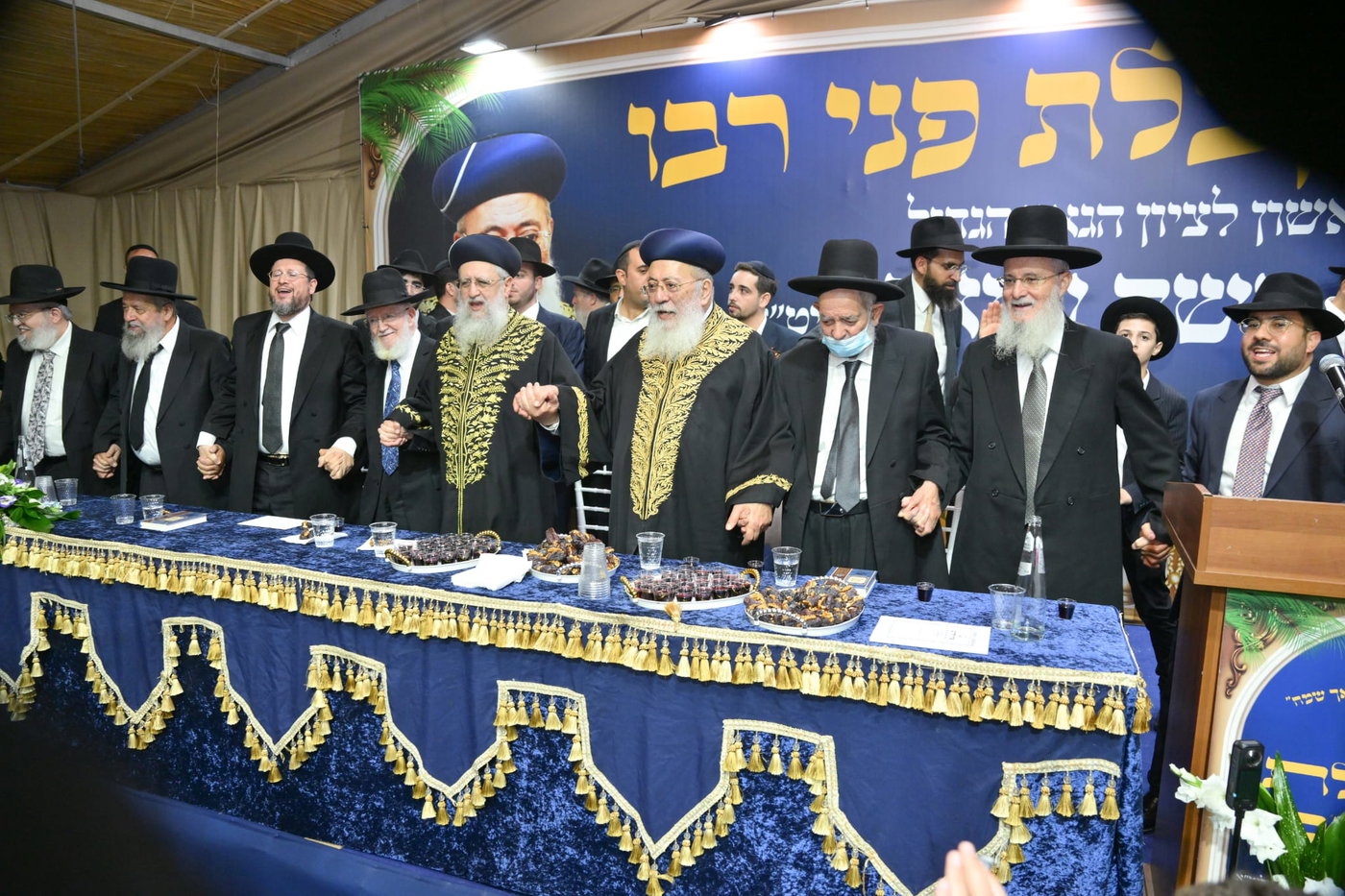 הקבלת פני רבן אצל הראש"ל הגר"ש עמאר 