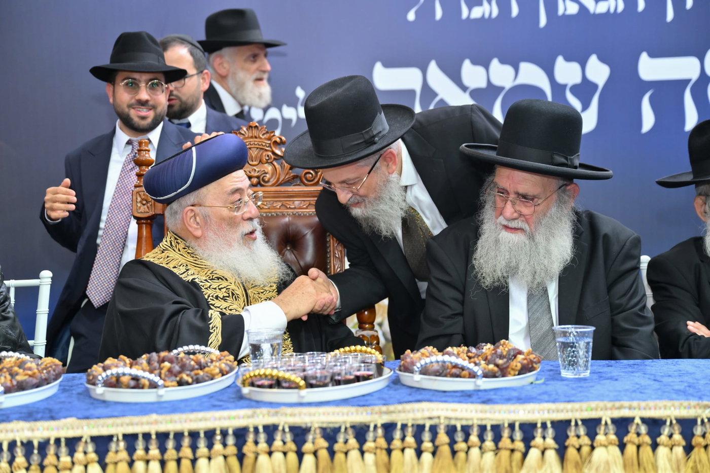 הקבלת פני רבן אצל הראש"ל הגר"ש עמאר 