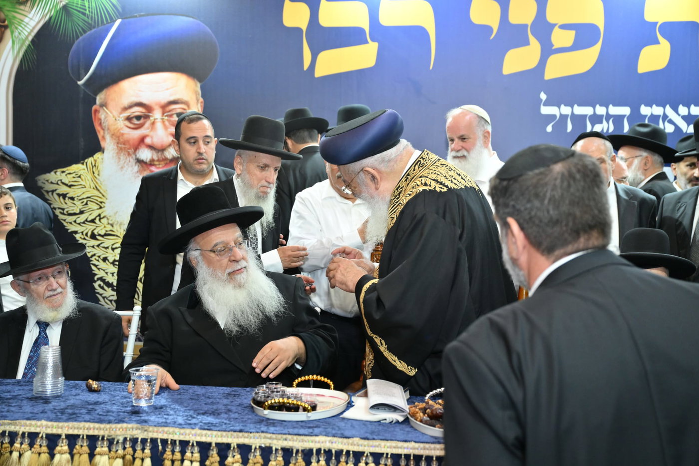 הקבלת פני רבן אצל הראש"ל הגר"ש עמאר 