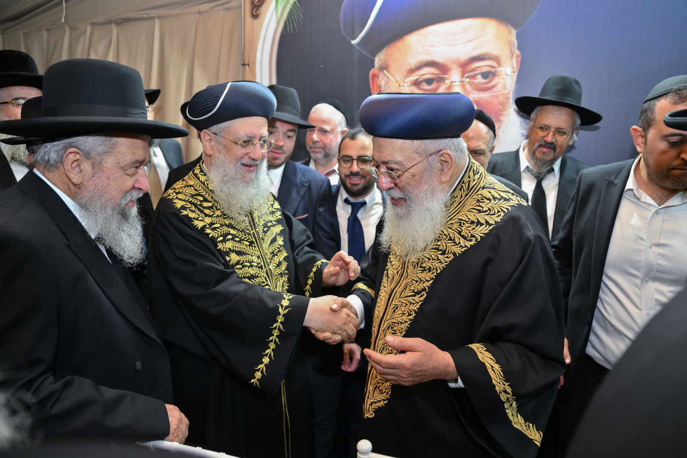 הקבלת פני רבן אצל הראש"ל הגר"ש עמאר 
