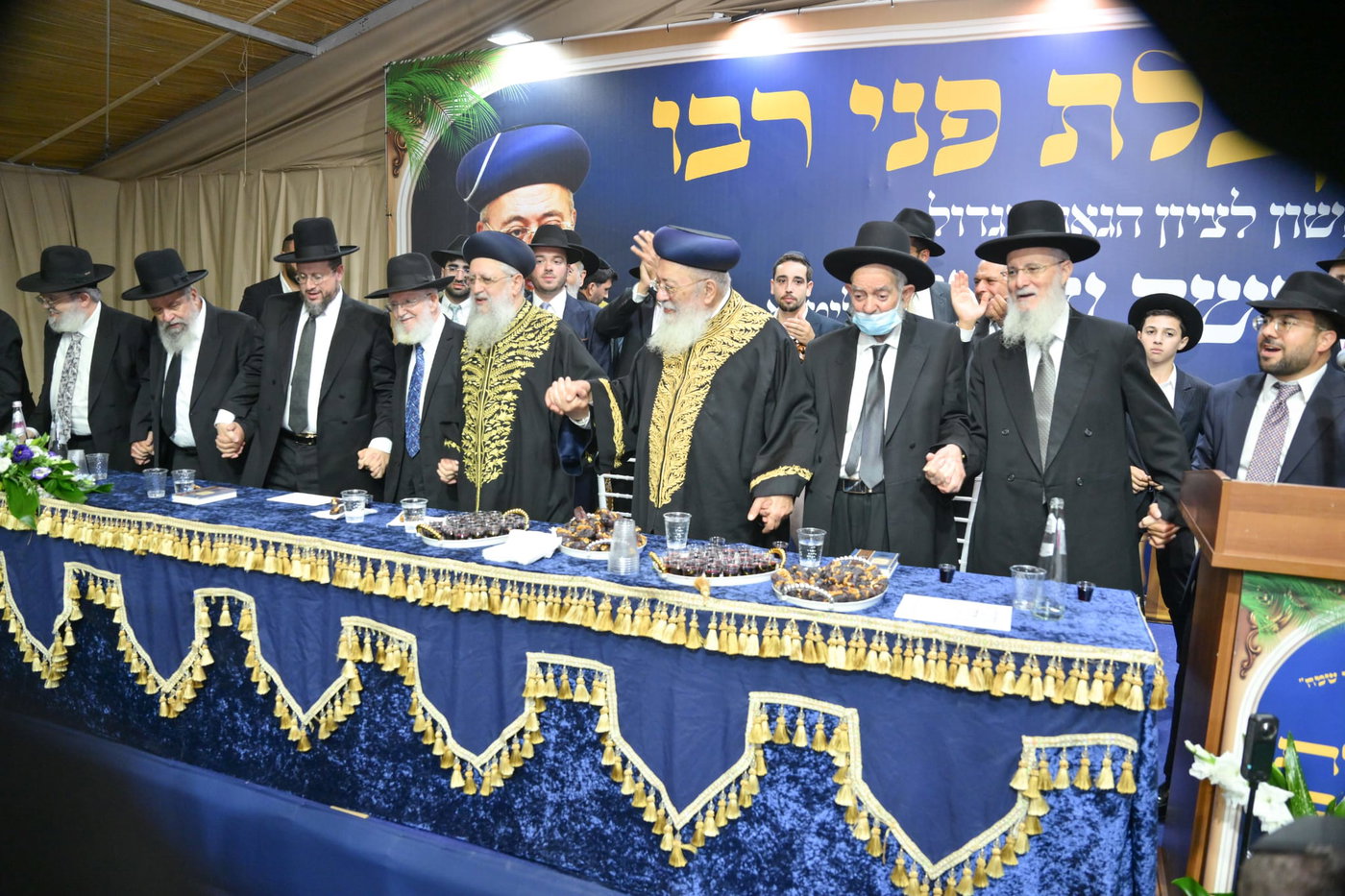 הקבלת פני רבן אצל הראש"ל הגר"ש עמאר 