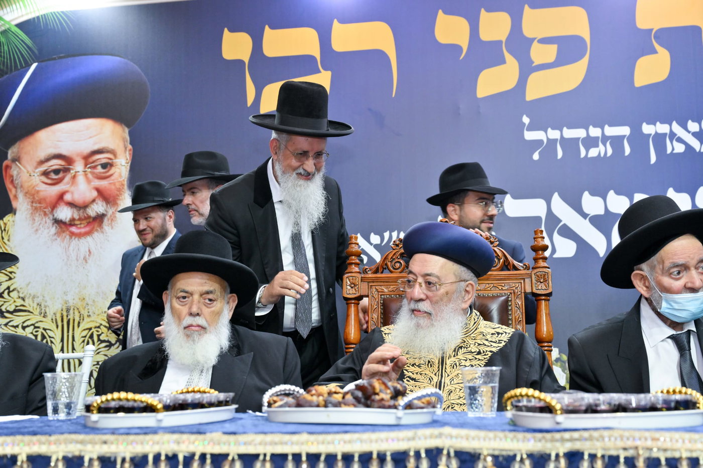 הקבלת פני רבן אצל הראש"ל הגר"ש עמאר 