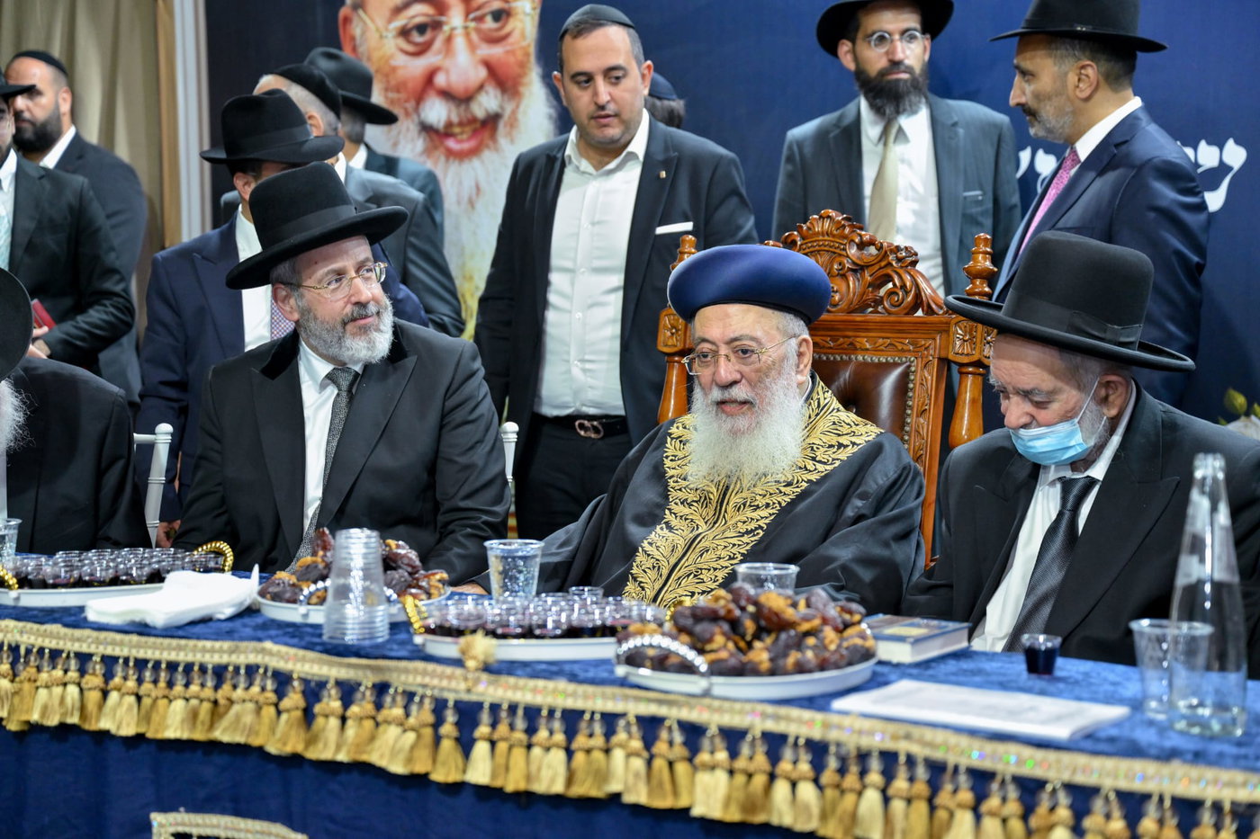 הקבלת פני רבן אצל הראש"ל הגר"ש עמאר 
