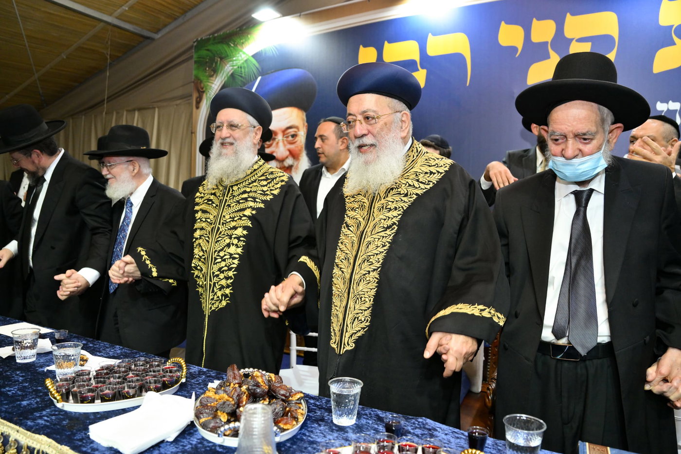 הקבלת פני רבן אצל הראש"ל הגר"ש עמאר 