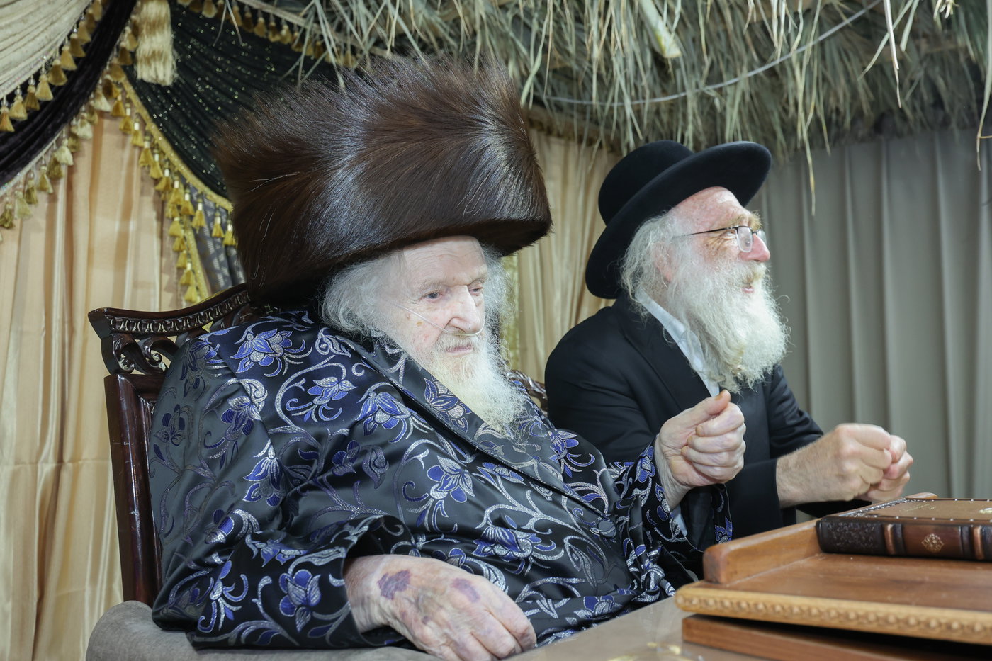 חג הסוכות אצל הגר"מ שטרנבוך