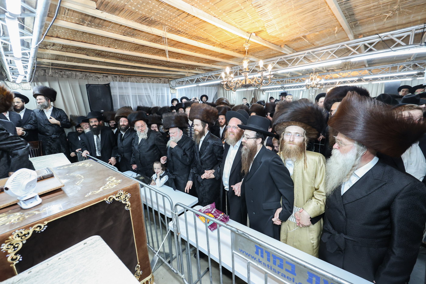 חג הסוכות אצל הגר"מ שטרנבוך