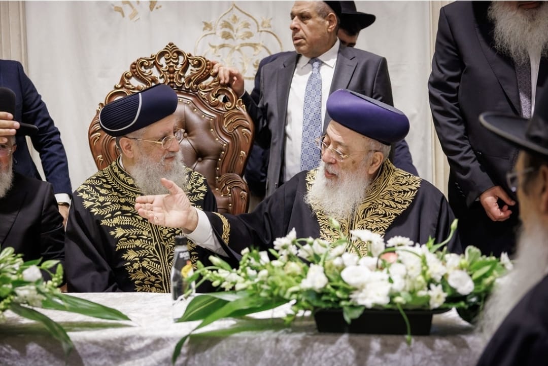 הקבלת פני רבו לראש"ל הגר"ד יוסף